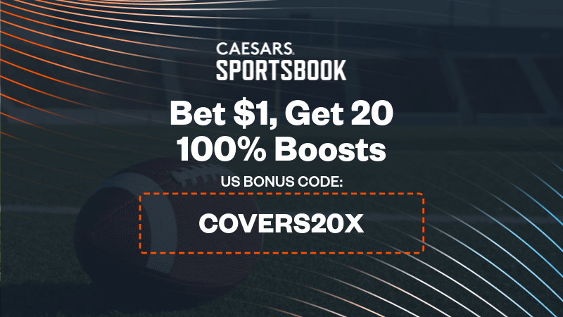 Use Caesars Sportsbook Promo Code ‘COVERS20X’ On Labor Day To Score 20 Boosts With Your First $1 Bet Caesars Sportsbook promo code for Labor Day Football Betting