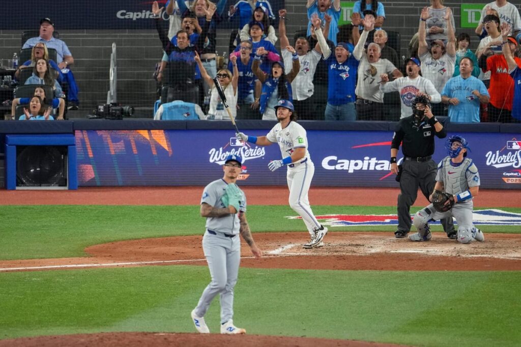 Addison Barger’s pinch grand slam punctuates Blue Jays’ history-making Game 1 Addison Barger’s pinch grand slam punctuates Blue Jays’ history-making Game 1