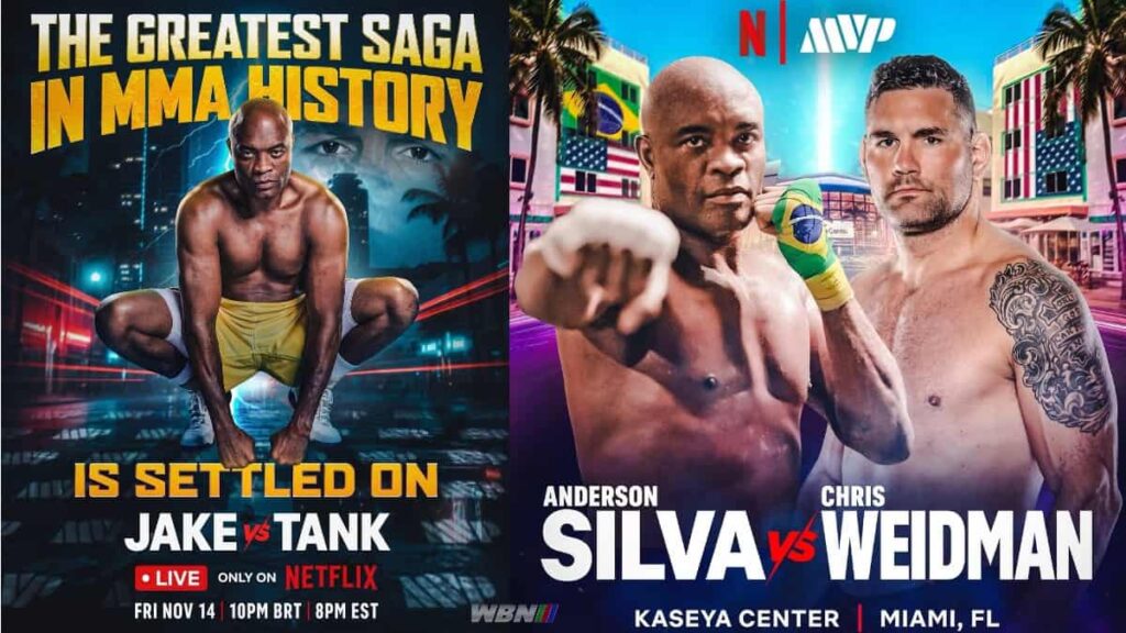 Anderson Silva trilogy could lead to Jake Paul rematch Anderson Silva vs Chris Weidman