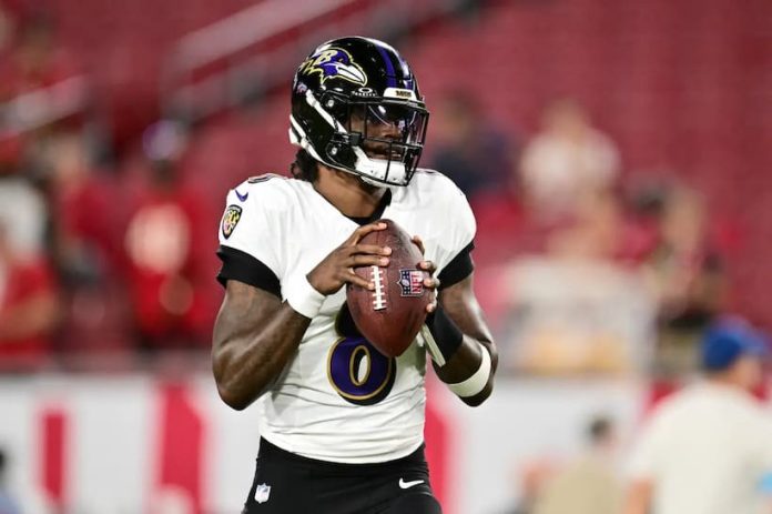 Barring a setback, Ravens’ Lamar Jackson is expected to make his return in Week 9 on TNF Lamar Jackson Ravens pic 1