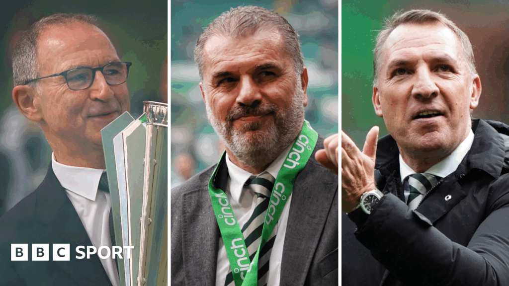 Celtic fans on Ange Postecoglou, Martin O’Neill & Brendan Rodgers Martin O'Neill, Ange Postecoglou and Brendan Rodgers