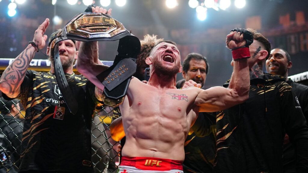 Coach: ‘Savage’ Dvalishvili spars day of fights, including UFC 320 Coach: 'Savage' Dvalishvili spars day of fights, including UFC 320