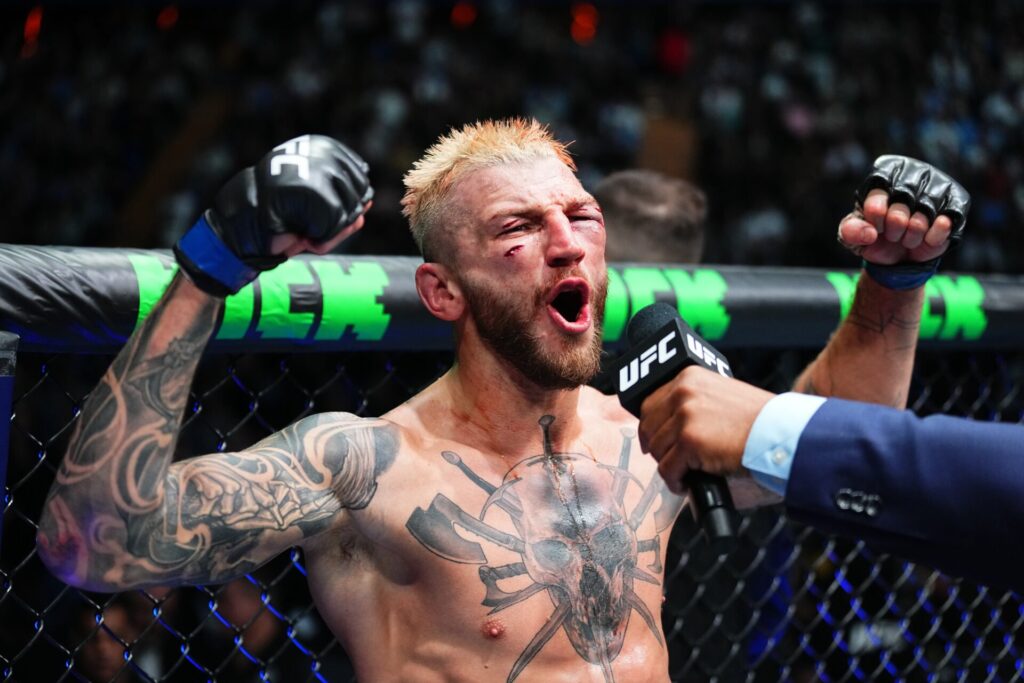 Dan Hooker makes bold claim about potential Ilia Topuria fight ahead of top UFC contender Dan Hooker speaks with Daniel Cormier during his post-fight interview at UFC 305