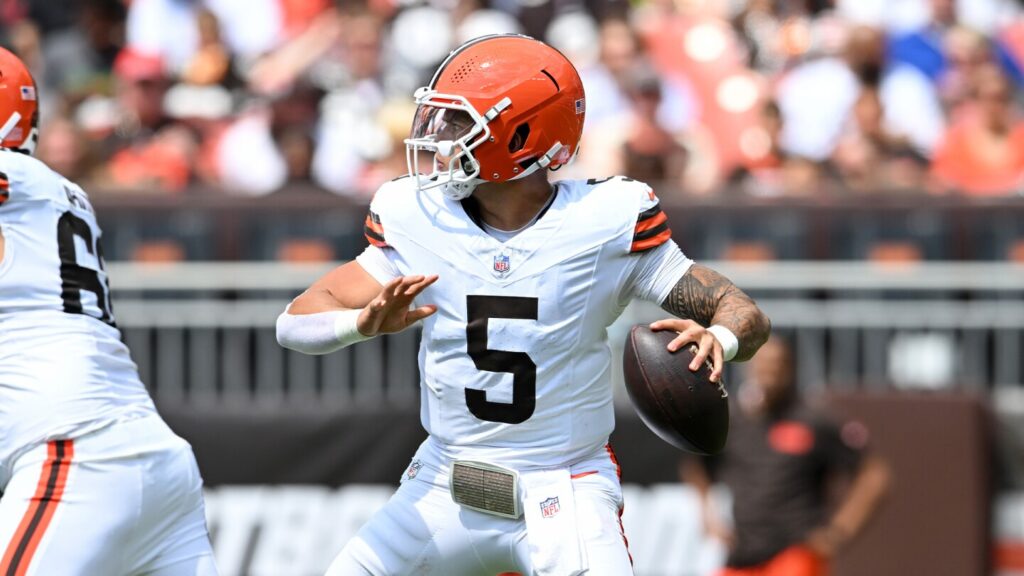 Dillon Gabriel starting at quarterback downgrade for Cleveland Browns WR TE