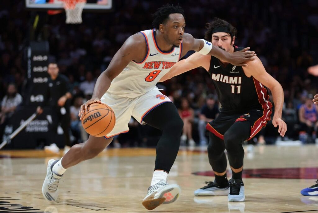 Eyes on OG Anunoby: Observing the Knicks’ do-it-all wing in Miami for a night Eyes on OG Anunoby: Observing the Knicks’ do-it-all wing in Miami for a night