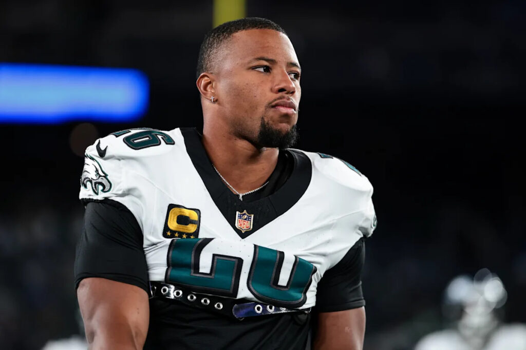Fantasy Football Stock Report: Saquon Barkley, Rome Odunze falling fast after Week 7 performances Download app from appStore