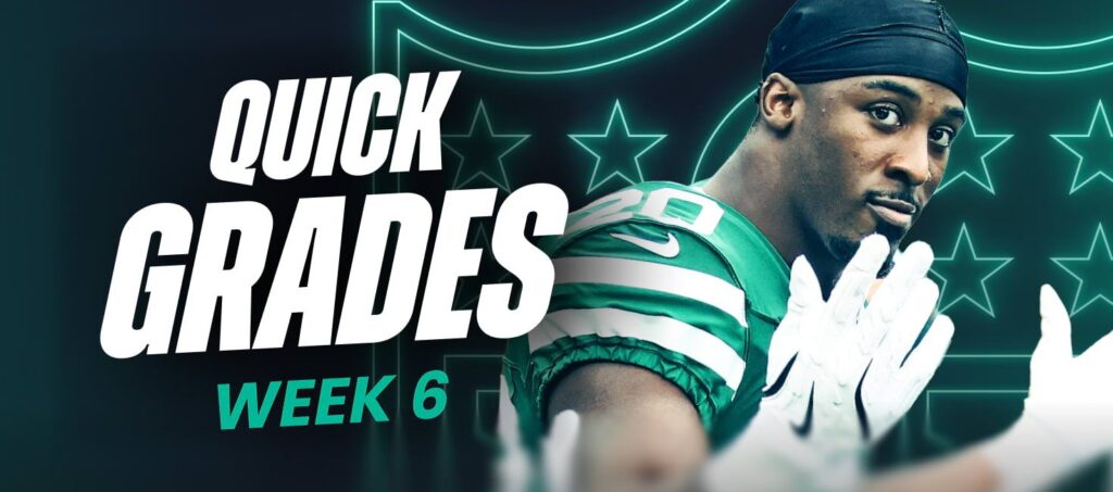 Fantasy Football Week 6 Rankings, Grades & Start/Sit Advice (2025)