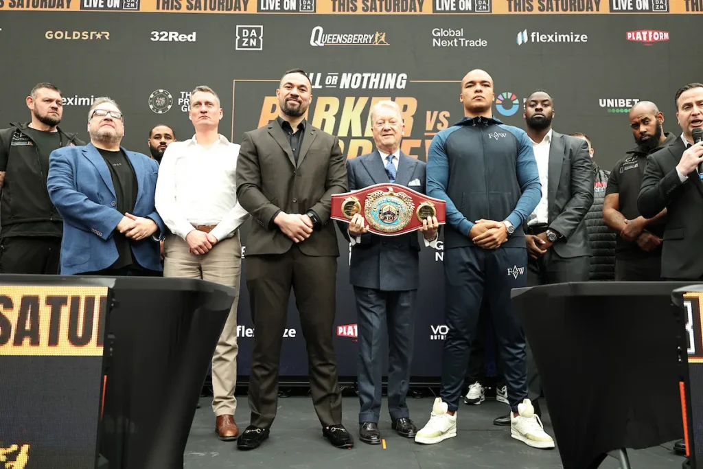 Joseph Parker says fight with Fabio Wardley will reveal levels Joseph Parker