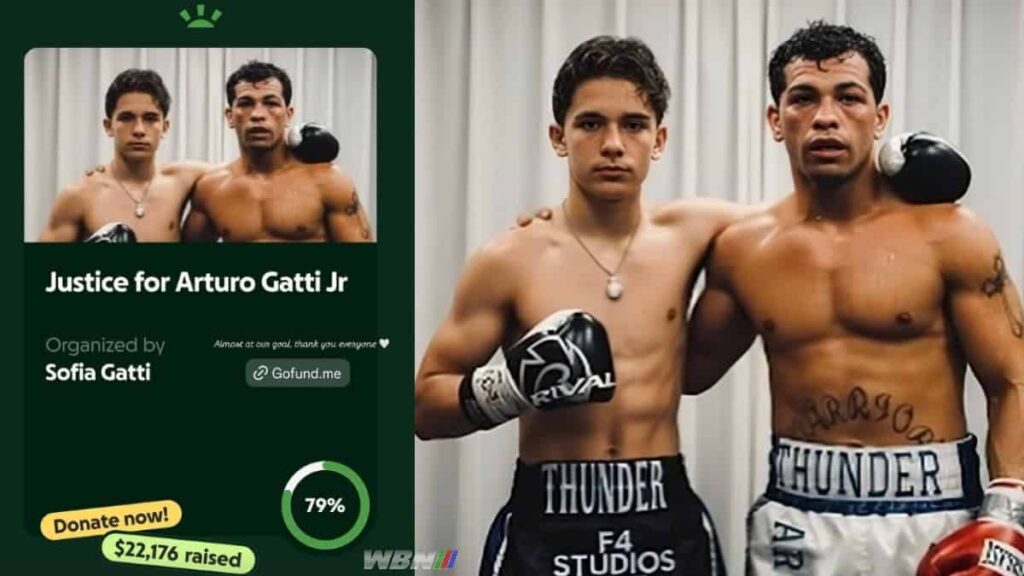 Justice for Arturo Gatti Jr Fund Nears Goal After Major $10K Donation Justice for Arturo Gatti Jr Fund Nears Goal After Major $10K Donation