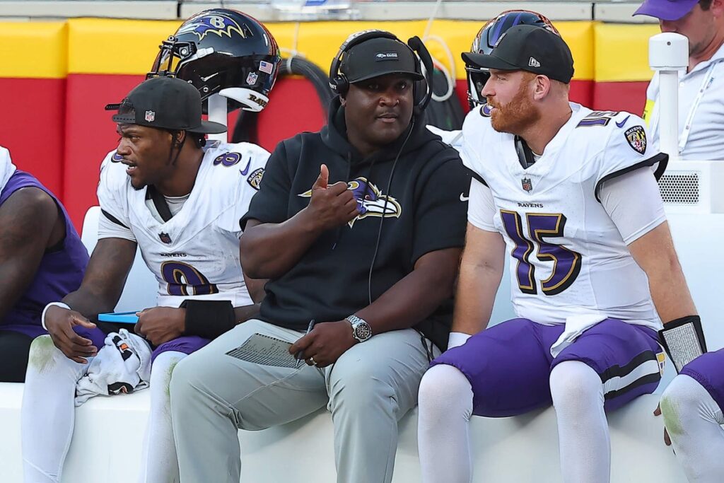 Lamar Jackson misses practices with hamstring strain as Ravens prepare for Texans