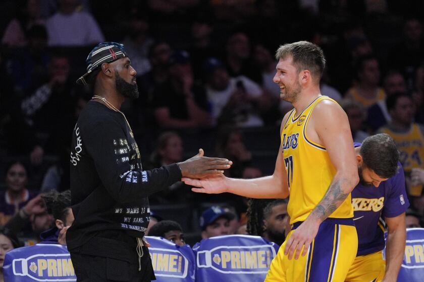 Luka Doncic sharp again but Kings rally to beat Lakers Download app from appStore