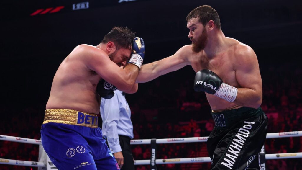 Allen vs Makhmudov fight action