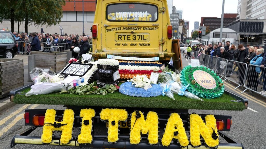 Ricky Hatton funeral: Boxing greats remember ‘people’s champion’ Ricky Hatton funeral: Boxing greats remember 'people's champion'