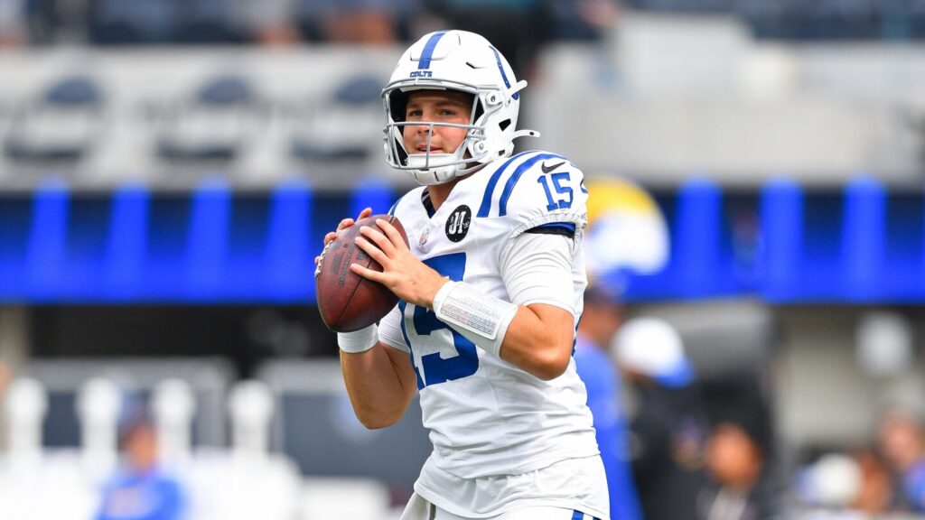 Rookie Riley Leonard will backup Daniel Jones on Sunday Rookie Riley Leonard will backup Daniel Jones on Sunday