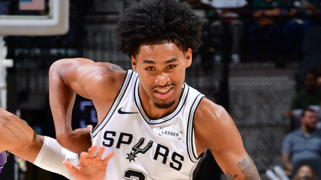 Spurs rookie Dylan Harper shows promise in preseason debut Spurs rookie Dylan Harper shows promise in preseason debut
