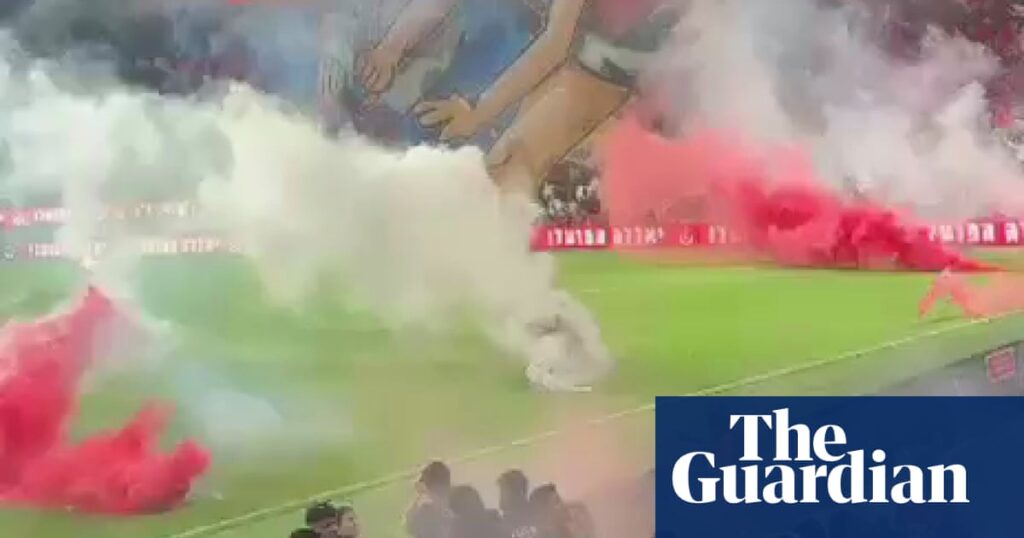 Tel Aviv football derby between Hapoel and Maccabi called off after rioting | Soccer Tel Aviv football derby between Hapoel and Maccabi called off after rioting | Soccer