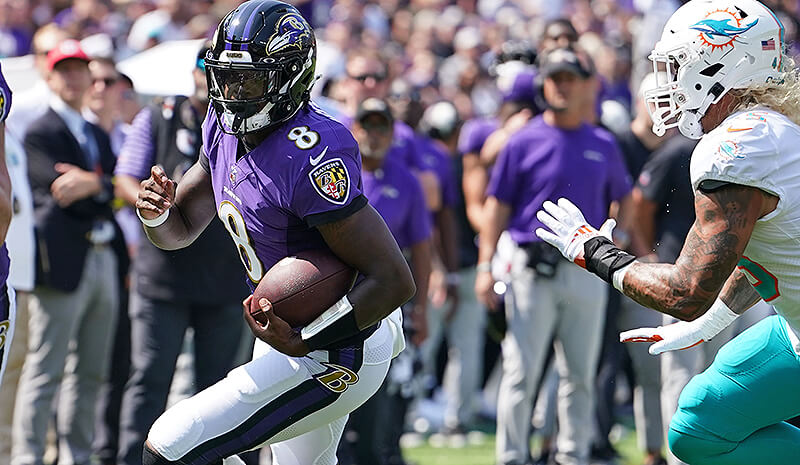 Thursday Night Football Odds: TNF Betting Lines 2025 Thursday Night Football odds Lamar Jackson