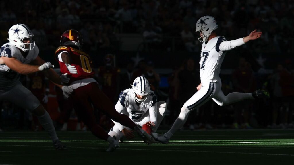 Will Cowboys’ Brandon Aubrey break the 70-yard FG barrier? Will Cowboys' Brandon Aubrey break the 70-yard FG barrier?