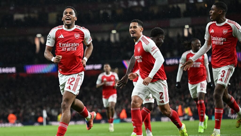Arsenal remain perfect in Champions League, firm up contender status Arsenal remain perfect in Champions League, firm up contender status