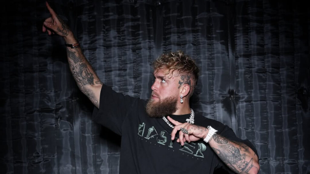 Boxing legend makes surprising callout to Jake Paul after Gervonta Davis fight falls through Jake Paul poses for Most Valuable Promotions