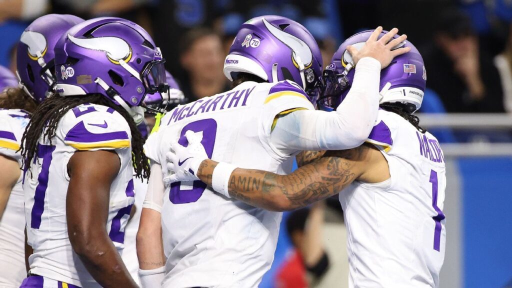 Can J.J. McCarthy lead Vikings’ roster to playoffs? Can J.J. McCarthy lead Vikings' roster to playoffs?