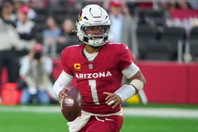 Cardinals’ Kyler Murray (foot) is expected to return on MNF in Week 9 vs. Dallas Kyler Murray Cardinals pic