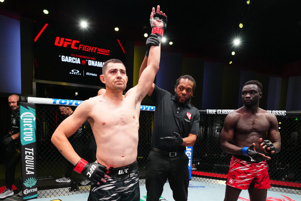 Steve Garcia defeats David Onama at UFC Vegas 110