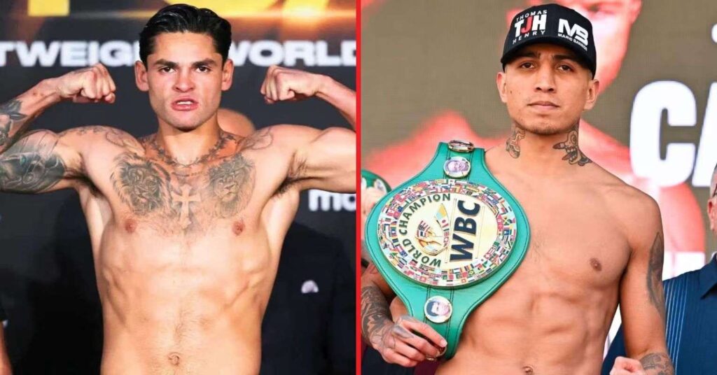 Devin Haney makes his Ryan Garcia vs Mario Barrios world title fight prediction Devin Haney makes his Ryan Garcia vs Mario Barrios world title fight prediction