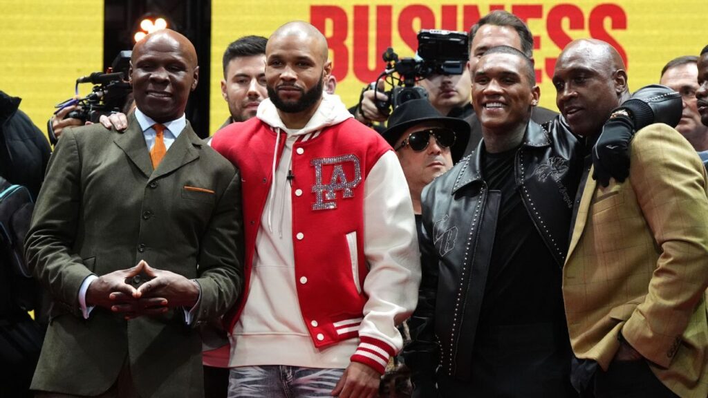 Eubank Jr. and Benn’s fathers face-to-face after money dispute Copy Link