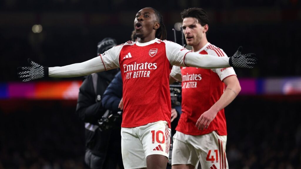 Eze haunts Spurs as Arsenal make statement of title intent Eze haunts Spurs as Arsenal make statement of title intent