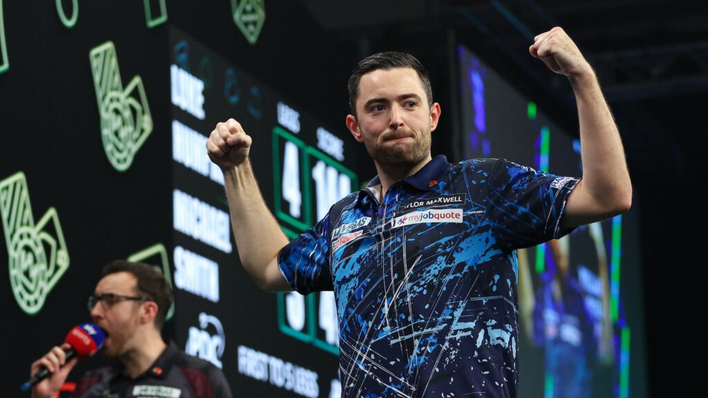 Grand Slam of Darts: Luke Humphries hits sensational nine-darter as Luke Littler progresses and Beau Greaves’ hopes come to an end | Darts News Grand Slam of Darts: Luke Humphries hits sensational nine-darter as Luke Littler progresses and Beau Greaves' hopes come to an end | Darts News