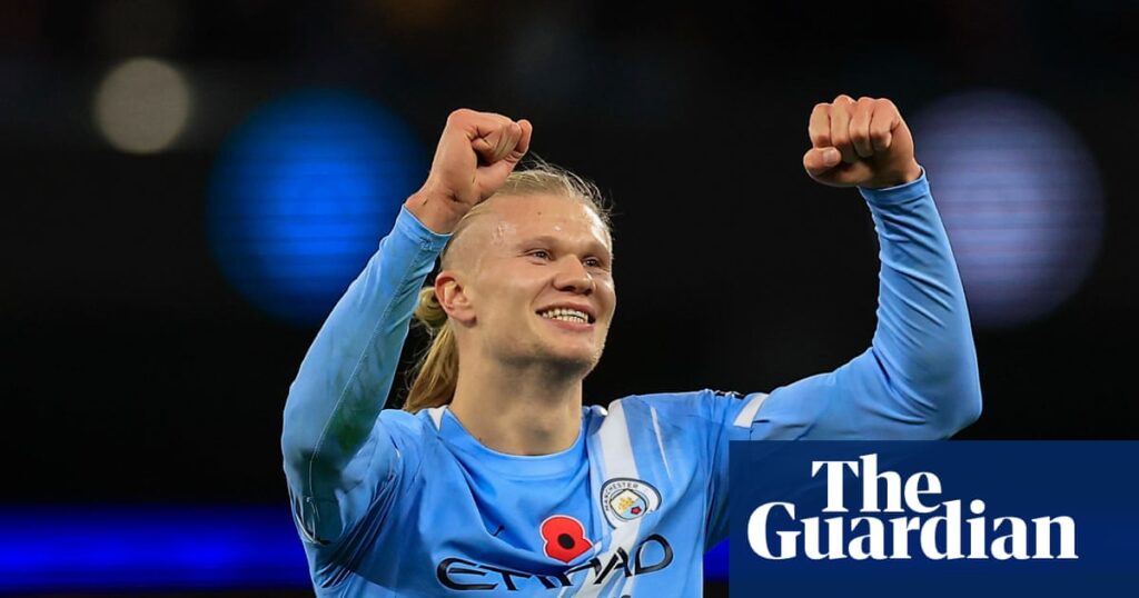 Haaland says he is far off Ronaldo and Messi but in ‘good way’ to beat goal tally | Erling Haaland