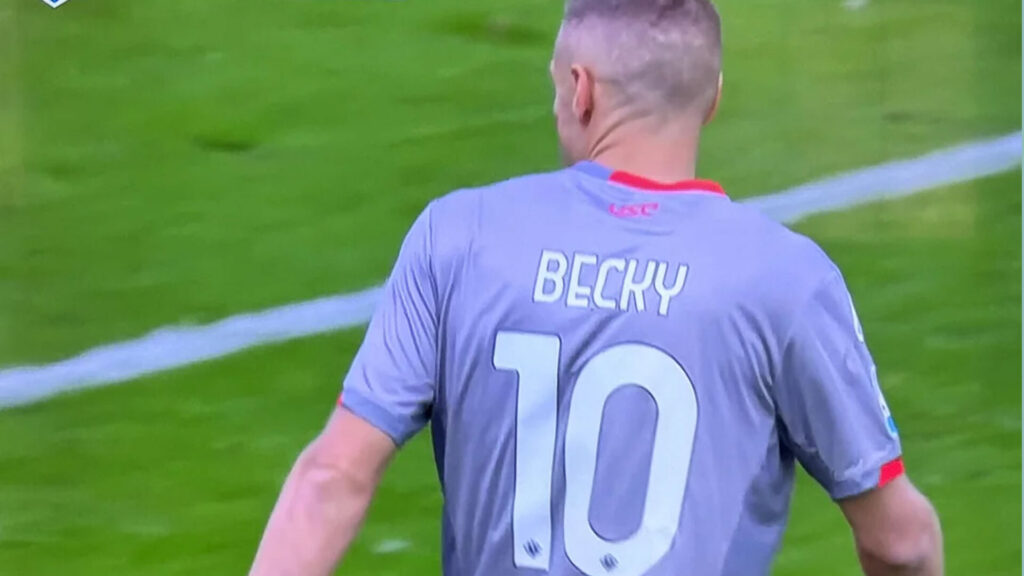 Jamie Vardy lines up for Serie A clash wearing 'Becky 10' Cremonese top... but there's a touching reason why