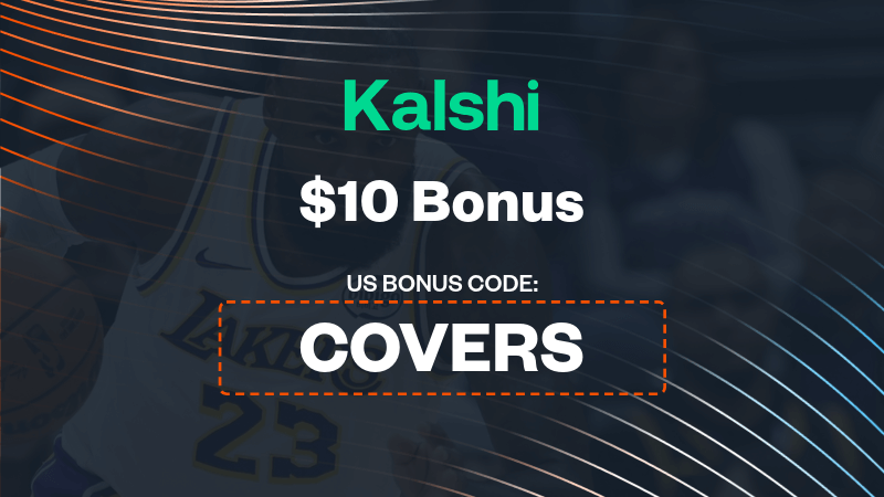 Kalshi Promo Code ‘COVERS’ Awards $10 Bonus For First Trade On Clippers vs Lakers Kalshi Promo Code 'COVERS' Awards $10 Bonus For First Trade On Clippers vs Lakers