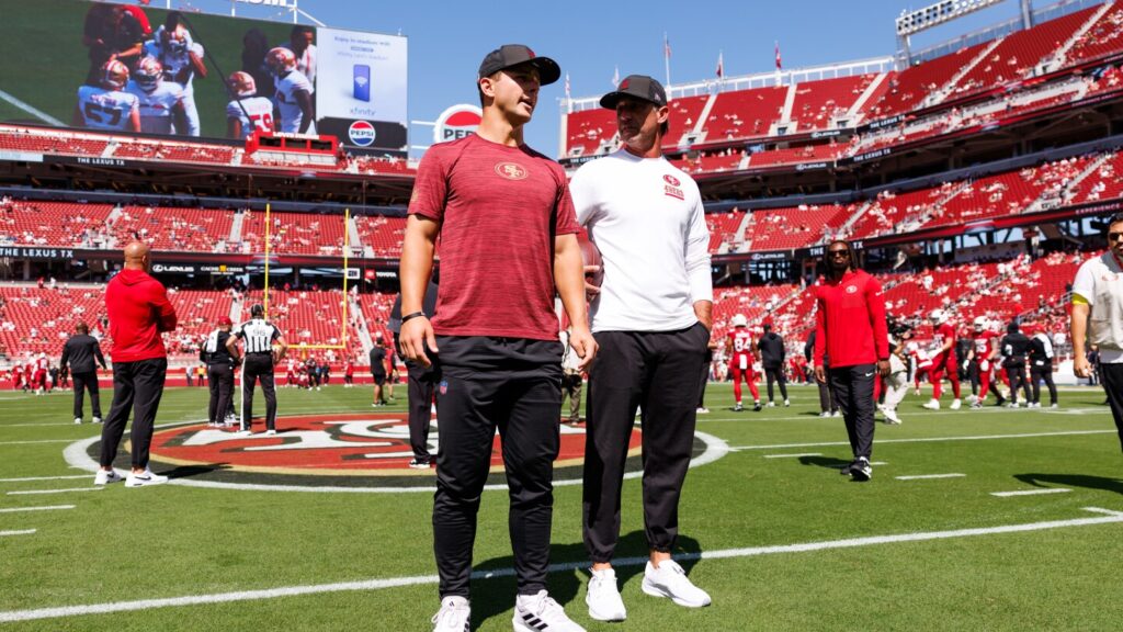 Kyle Shanahan: 49ers won’t let players return until they hit full speed from before injury Kyle Shanahan: 49ers won't let players return until they hit full speed from before injury