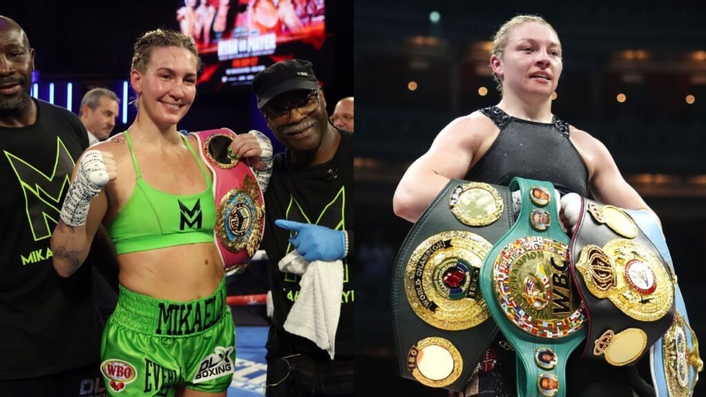 Mikaela Mayer vs. Lauren Price undisputed offer on the table Copy Link