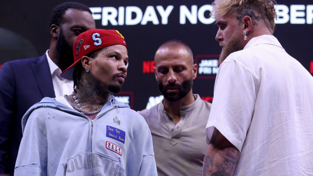 Report: Jake Paul’s team preparing to replace Gervonta Davis fight amidst ‘Tank’s latest legal issues Jake Paul and Gervonta Davis face off at a pre-fight press conference