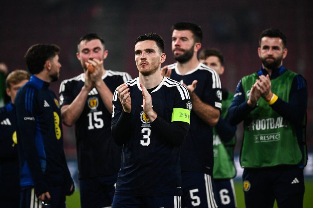 Scotland beaten by Greece but Belarus stun Denmark to keep World Cup qualifying group alive Download app from appStore