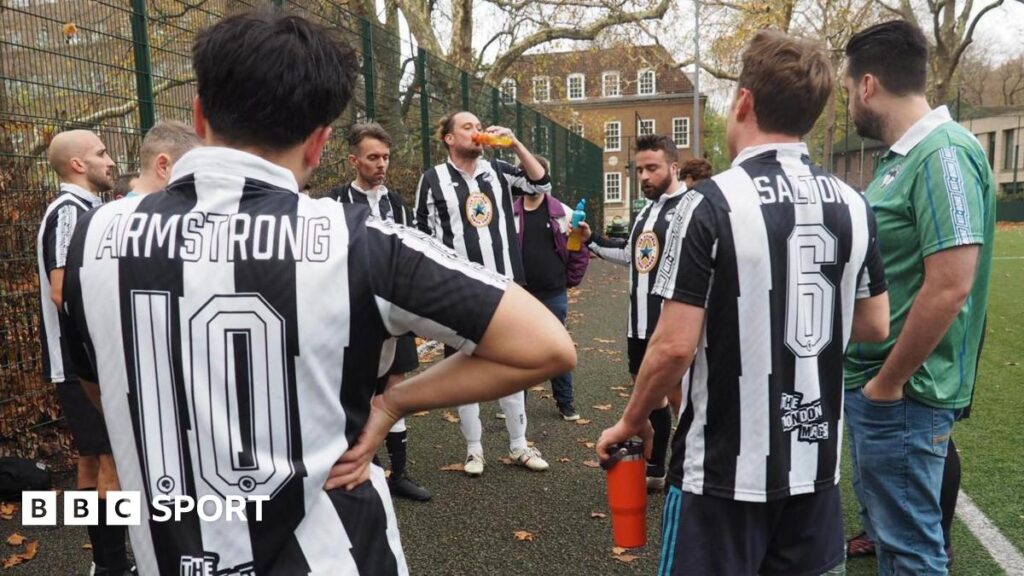 Why Newcastle, Real Madrid, PSG, Milan, Lazio and more are meeting on a park in London Newcastle players