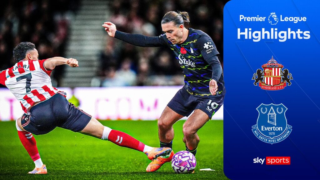 Highlights from the Premier League match between Sunderland and Everton.