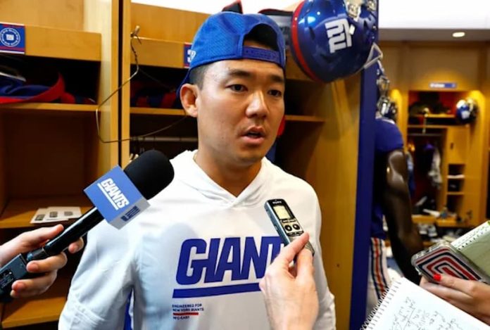 Younghoe Koo will be the New York Giants’ third kicker of the 2025 season in Week 10 Younghoe Koo Giants pic