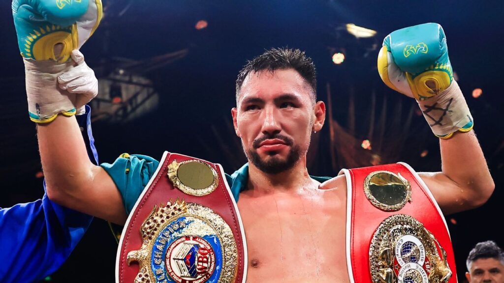 Alimkhanuly fails drug test, pulled from title bout vs. Lara