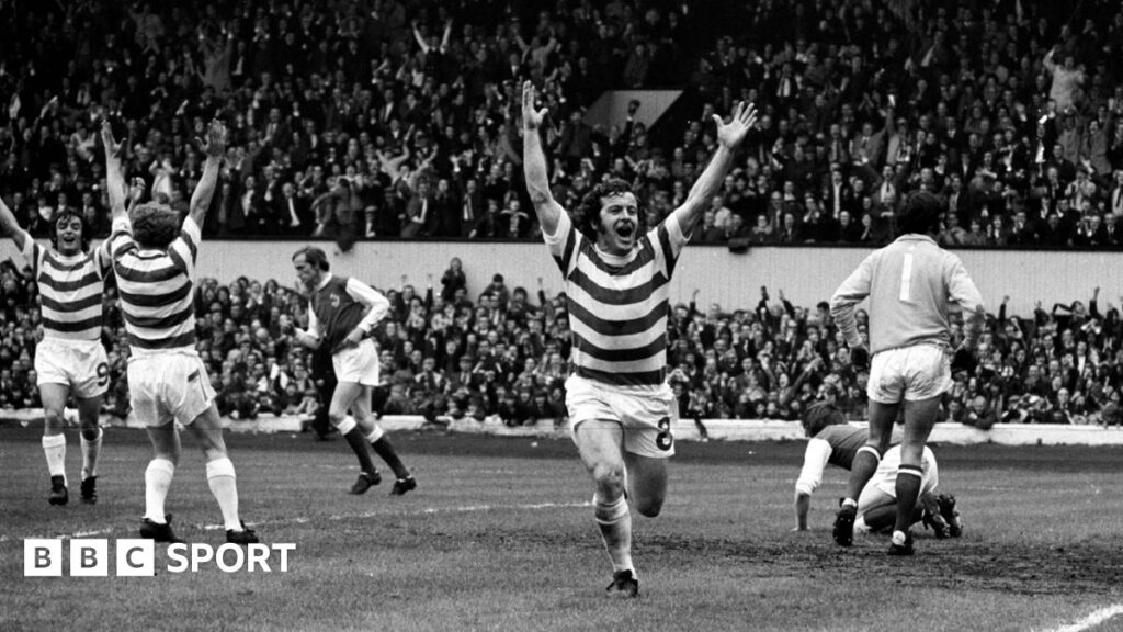 Celtic legend John ‘Dixie’ Deans dies aged 79 Dixie Deans celebrates scoring for Celtic in the 1972 Scottish Cup final