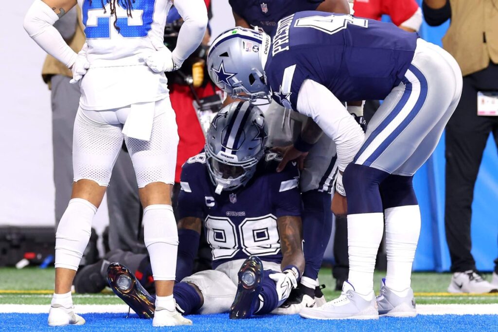 Cowboys’ CeeDee Lamb exits with concussion vs. Lions Cowboys’ CeeDee Lamb exits with concussion vs. Lions