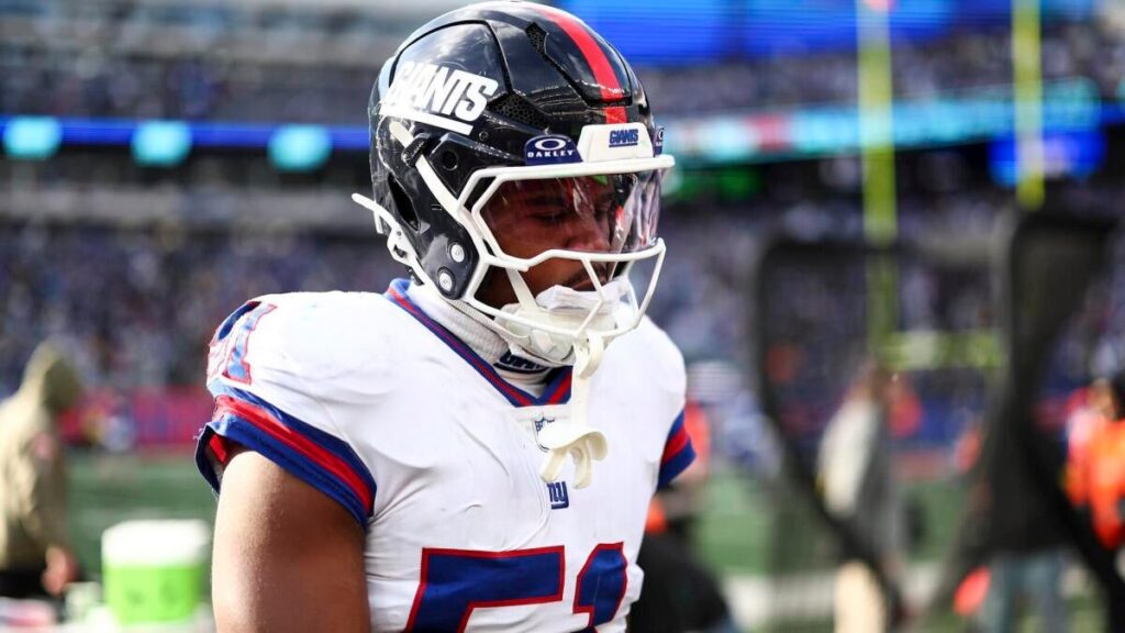 Giants' Abdul Carter addresses first-quarter benching in loss to Patriots