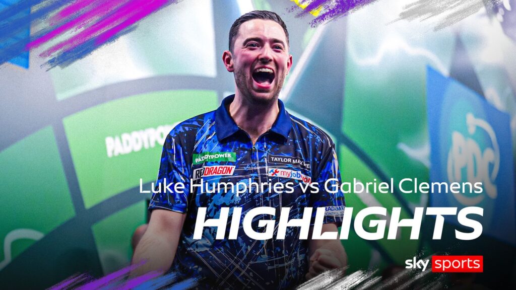 Luke Humphries vs Gabriel Clemens highlights