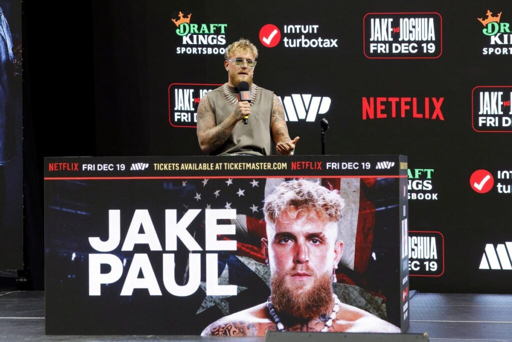 Jake Paul suffers broken nose in sparring before Anthony Joshua fight Download app from appStore