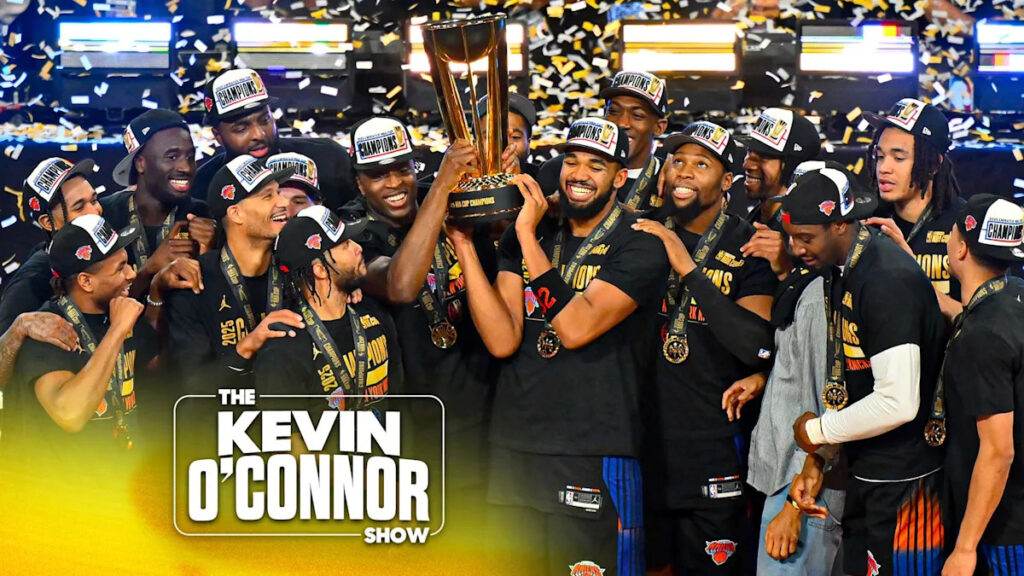 Knicks win NBA Cup + Harden, Kawhi, Ja trade watch, old Warriors & Giannis update with Raheem Palmer & Kelly Iko Download app from appStore