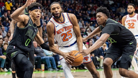 Knicks win third straight nail-biter after beating Pelicans, 130-125 Download app from appStore