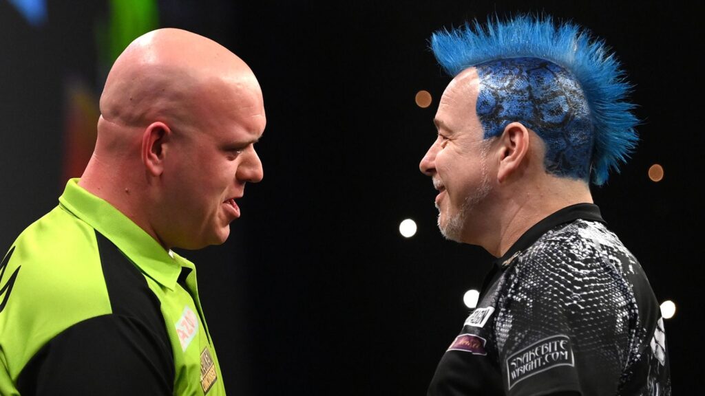 Michael van Gerwen says Peter Wright should retire from darts after second-round defeat at World Darts Championship | Darts News Michael van Gerwen says Peter Wright should retire from darts after second-round defeat at World Darts Championship | Darts News